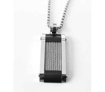 COLGANTE CHAPA DISEÑO EN ACERO MACIZO (SE GRABA)