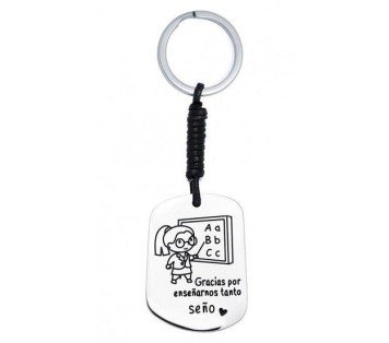 LLAVERO PERSONALIZADO PROFESORAS