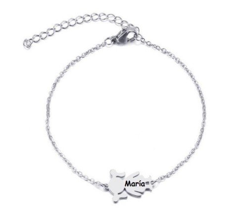 PULSERA NIÑA ACERO INOX (SE GRABA)