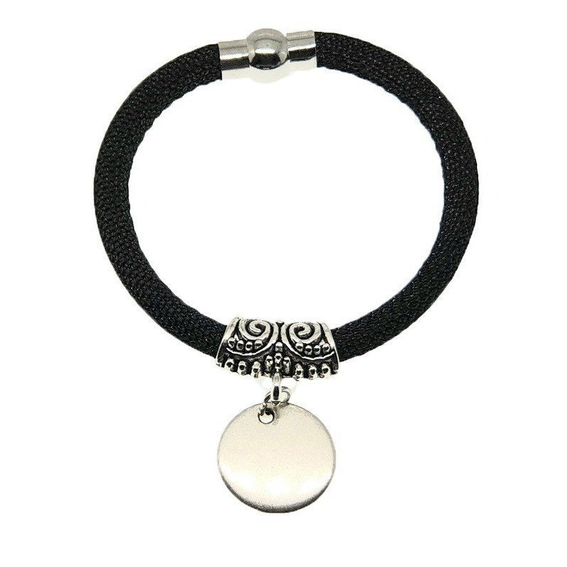 PULSERA CORDÓN BRILLANTE PERSONALIZADA