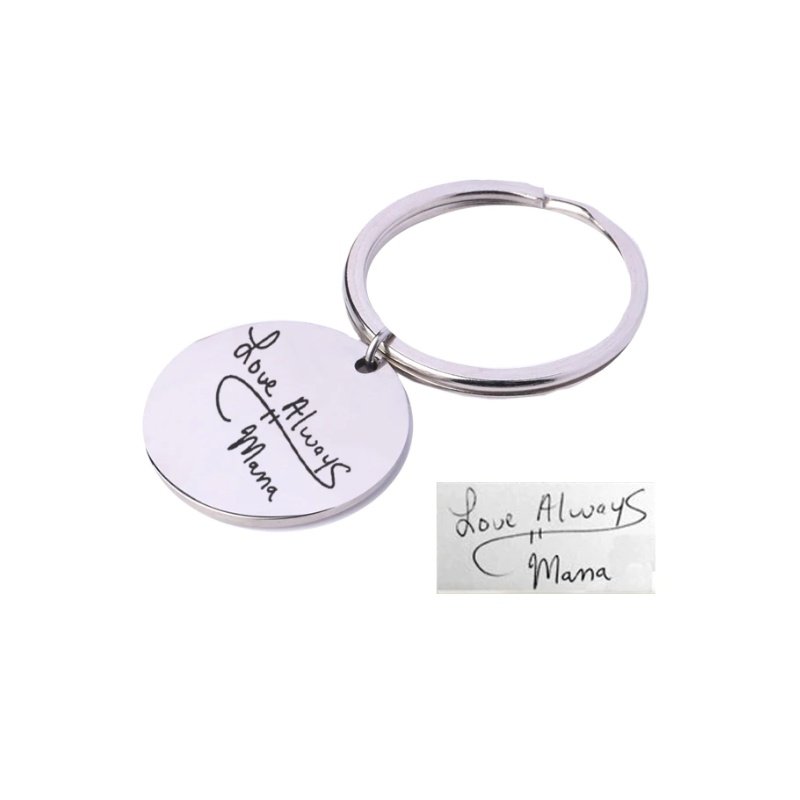 LLAVERO CON TU PROPIA FIRMA O DIBUJO