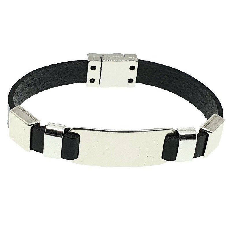 ESCLAVA DE CUERO NACIONAL Y ZAMAK (SE GRABA)