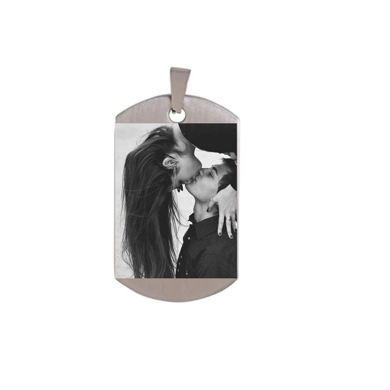CHAPA ACERO MATE PERSONALIZADA