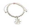 PULSERA ZAMAK PERSONALIZADA CON BOLAS PULSERA ZAMAK PERSONALIZADA CON BOLAS