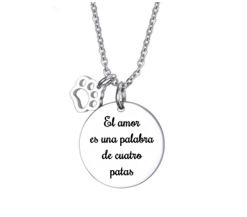 COLGANTE MASCOTAS PERSONALIZADO