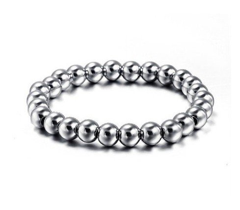 PULSERA BOLAS ACERO UNISEX
