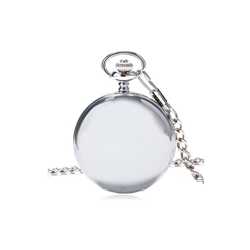 RELOJ DE BOLSILLO PERSONALIZABLE CON ESFERA NEGRA