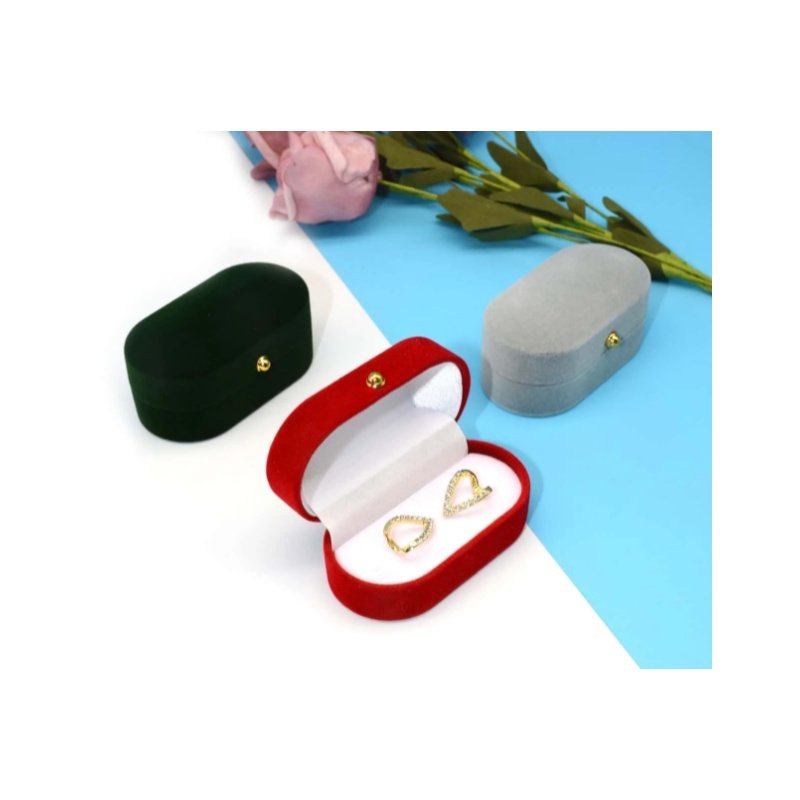 CAJA REGALO TERCIOPELO PARA GEMELOS O ALIANZAS