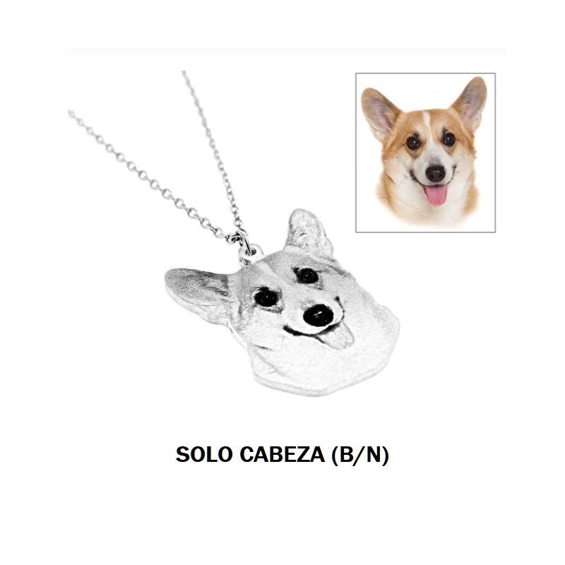 COLGANTE FOTO MASCOTAS PERSONALIZADO