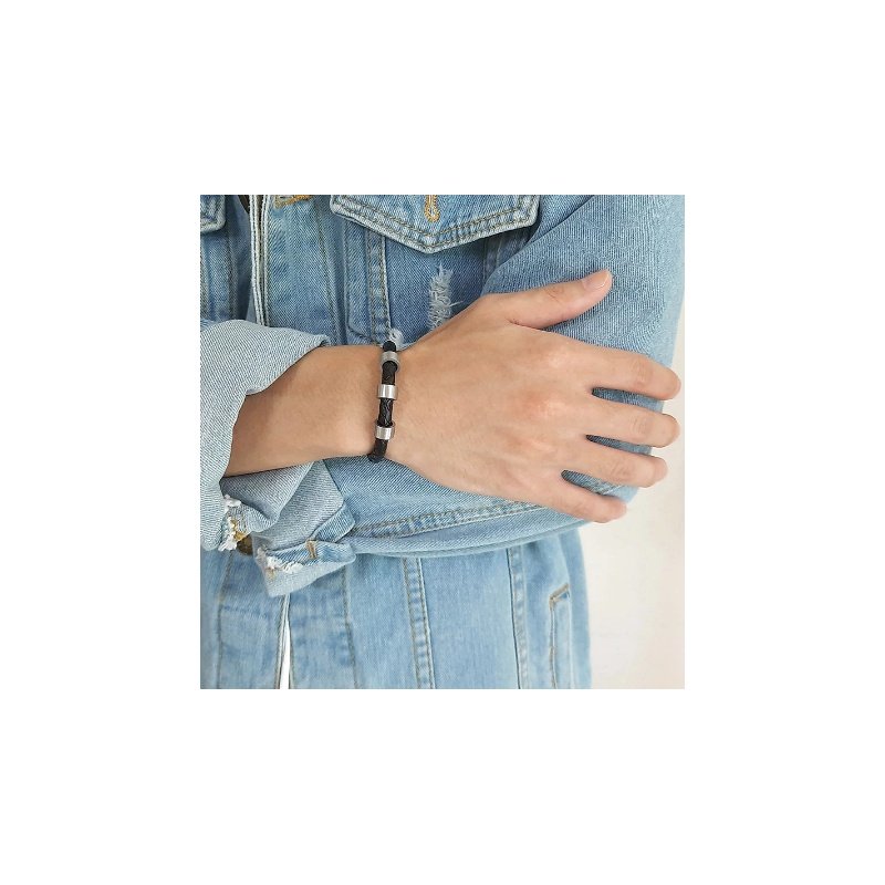 PULSERA CON ENTREPIEZAS PERSONALIZADAS PARA PADRES, MADRES, FAMILIA