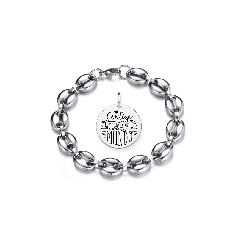 PULSERA CALABROTES ACERO INOX