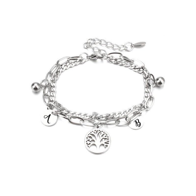 PULSERA ARBOL DE LA VIDA PERSONALIZADA