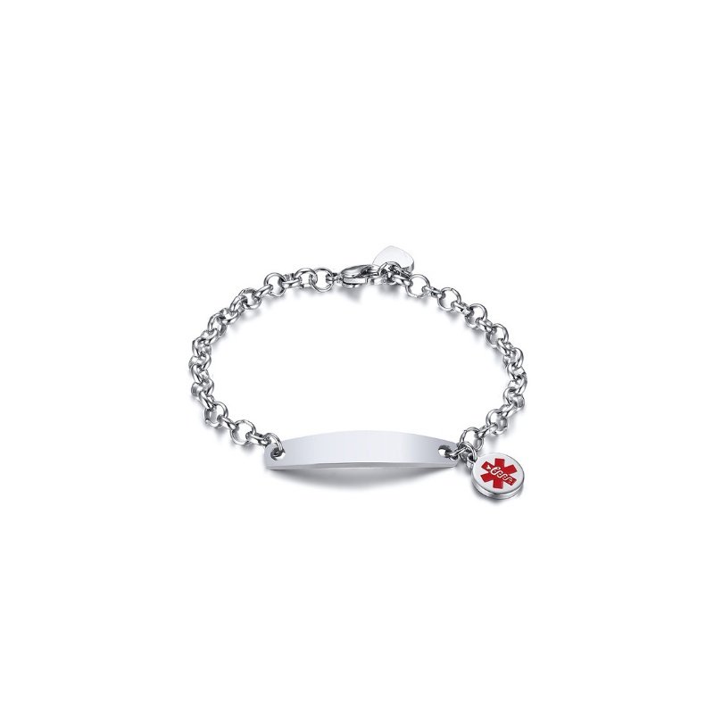 PULSERA ALERTA MÉDICA MUJER