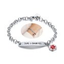PULSERA ALERTA MÉDICA MUJER