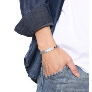 ESCLAVA ACERO BOLAS UNISEX (SE GRABA)