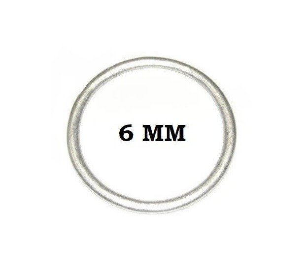 ANILLAS ZAMAK SOLDADAS 6 MM (LOTE DE 10 UNIDADES) ANILLAS ZAMAK SOLDADAS 6 MM (LOTE DE 10 UNIDADES)
