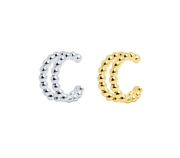 PENDIENTES EAR CUFF (1 UNIDAD) PLATA DE LEY PENDIENTES EAR CUFF (1 UNIDAD) PLATA DE LEY