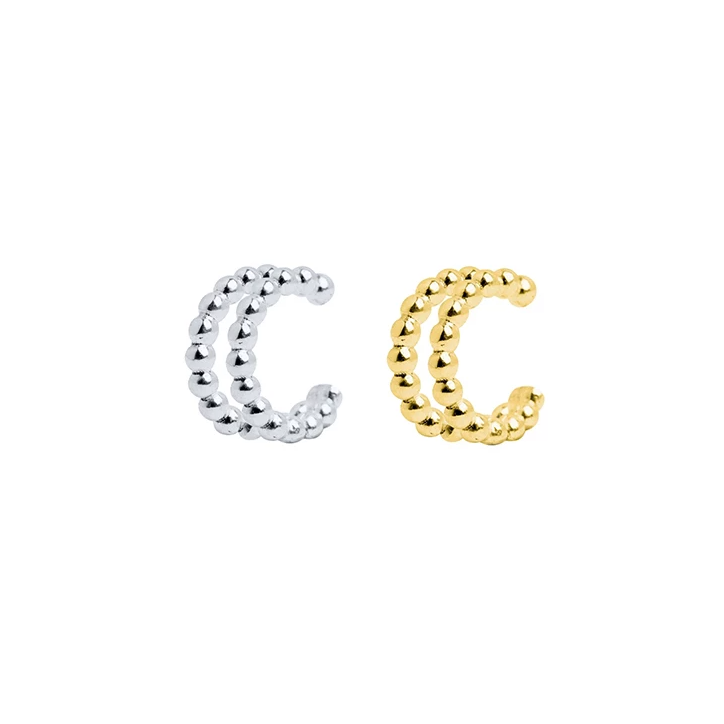 PENDIENTES EAR CUFF (1 UNIDAD) PLATA DE LEY