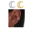 PENDIENTES EAR CUFF (1 UNIDAD) PLATA DE LEY PENDIENTES EAR CUFF (1 UNIDAD) PLATA DE LEY