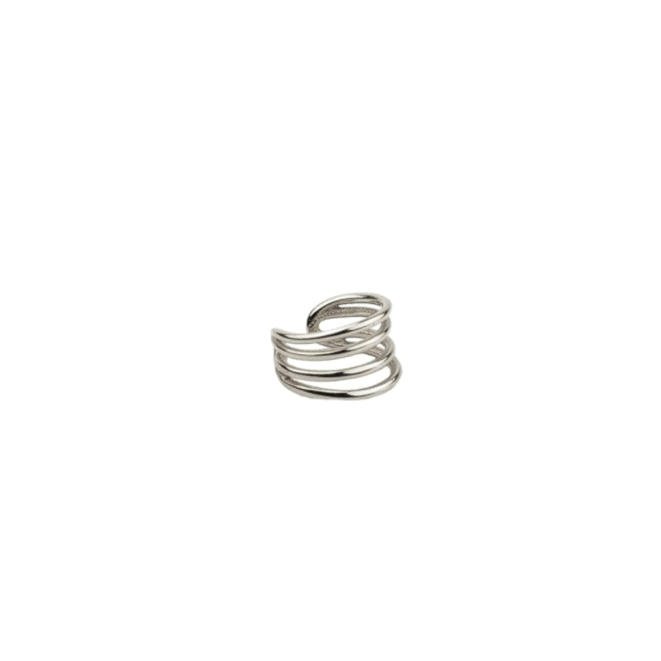 PENDIENTES EAR CUFF (1 UNIDAD) PLATA DE LEY