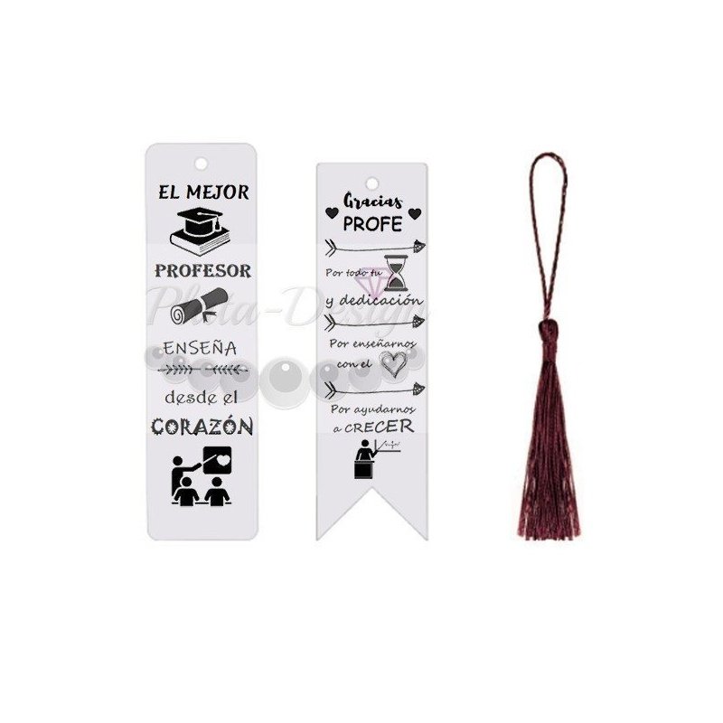 MARCAPÁGINAS PERSONALIZADO ECONÓMICO