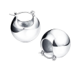 PENDIENTES AROS GRUESOS CON PLATA 925 PENDIENTES AROS GRUESOS CON PLATA 925