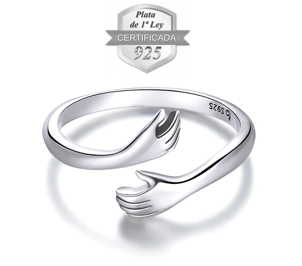 ANILLO ABRAZO PLATA ANILLO ABRAZO PLATA
