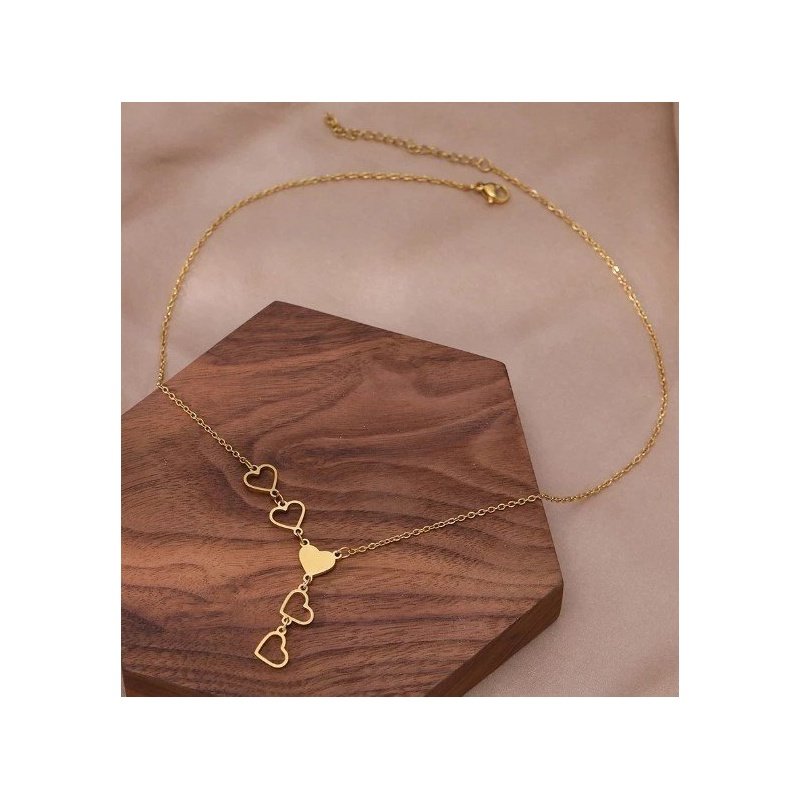 COLLAR GARGANTILLA CORAZONES (Se graba inicial)