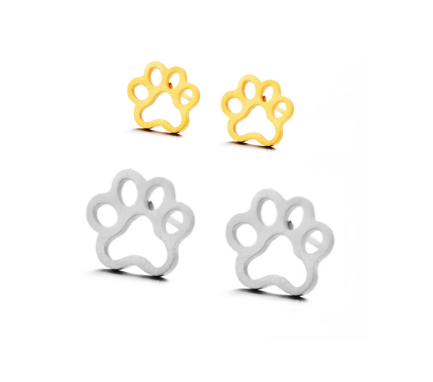 PENDIENTES HUELLA MASCOTA PENDIENTES HUELLA MASCOTA