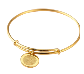 PULSERA PERSONALIZADA CON HUELLA DACTILAR