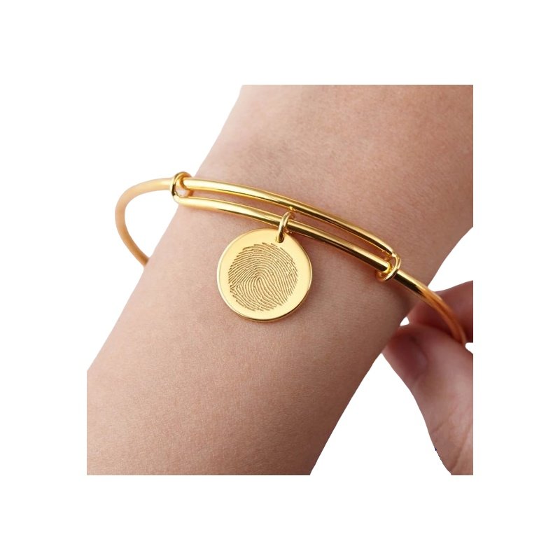 PULSERA PERSONALIZADA CON HUELLA DACTILAR