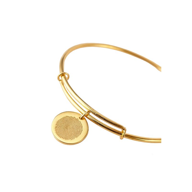 PULSERA PERSONALIZADA CON HUELLA DACTILAR