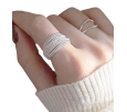ANILLO AJUSTABLE MULTIBANDAS ANILLO AJUSTABLE MULTIBANDAS