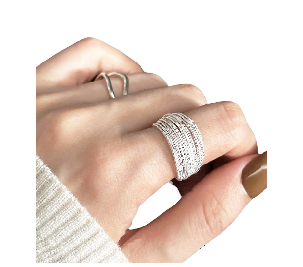 ANILLO AJUSTABLE MULTIBANDAS ANILLO AJUSTABLE MULTIBANDAS