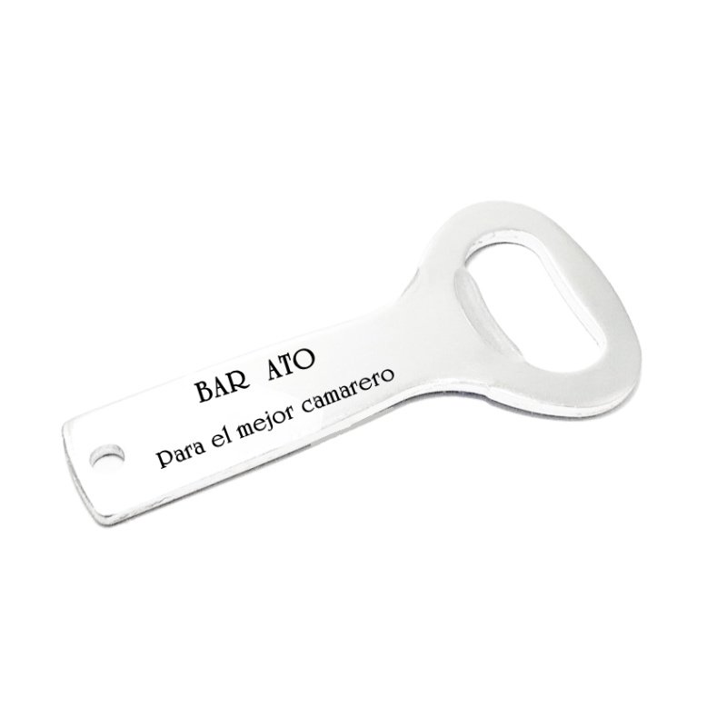 LLAVERO ABRE BOTELLAS PERSONALIZADO, CAMARERO