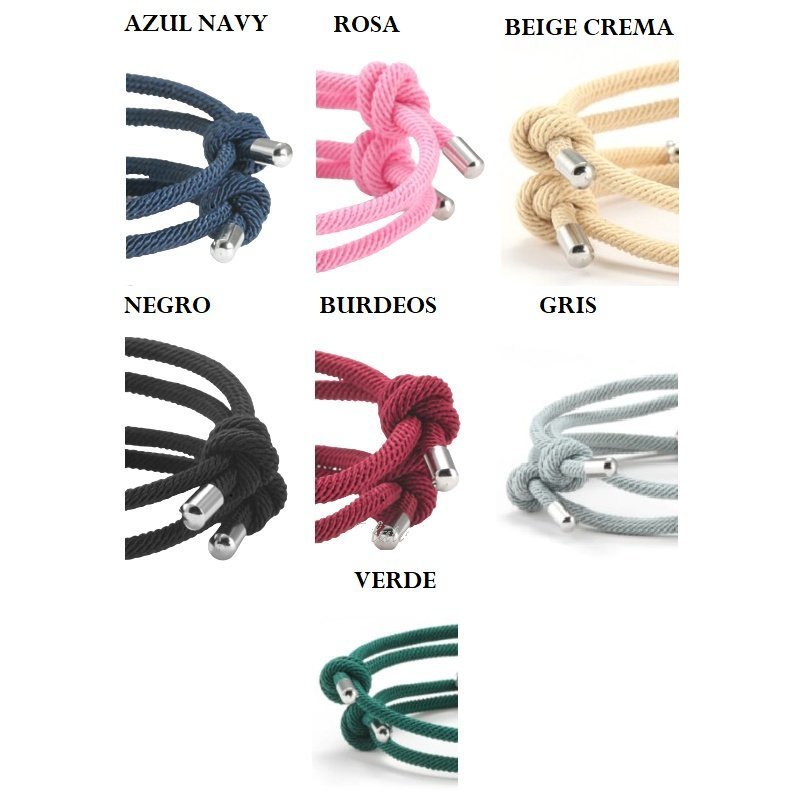 2 PULSERAS PARA PAREJAS CON IMÁN Y CUBO PERSONALIZADO