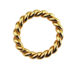 ANILLO TWISTER ACERO Y ORO WATERPROOF ANILLO TWISTER ACERO Y ORO WATERPROOF