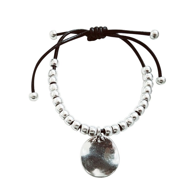 PULSERA PERSONALIZADA CON MEDALLAS PARA GRABAR
