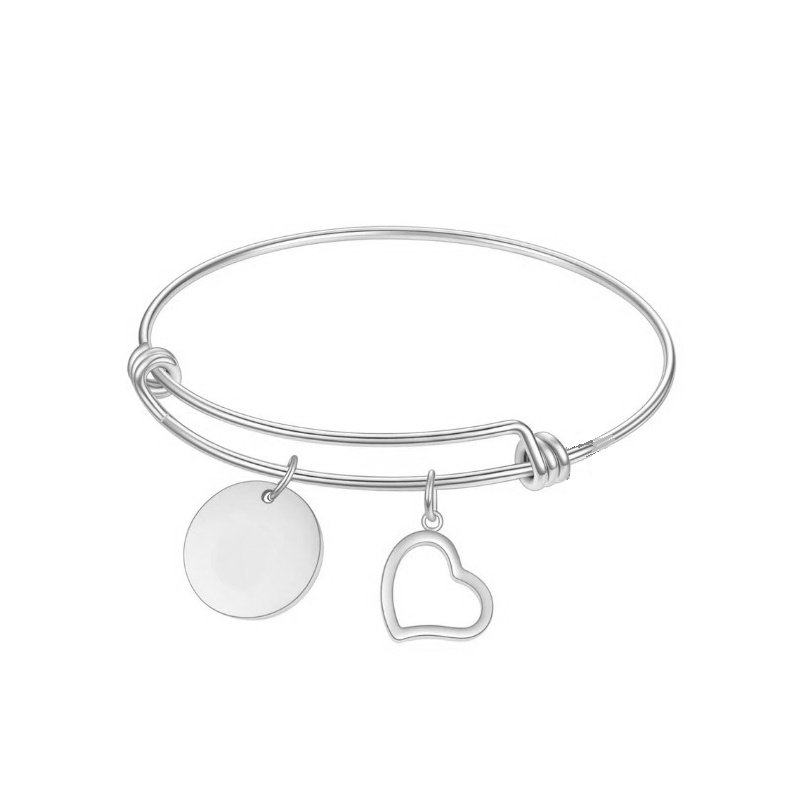 PULSERA RÍGIDA CON CHAPA PERSONALIZADA