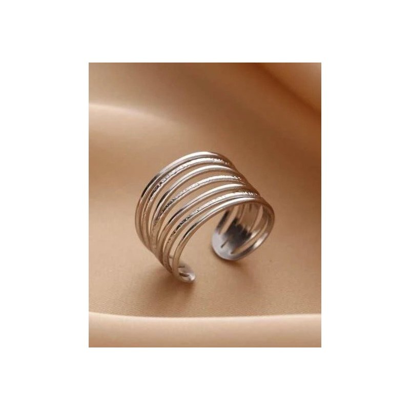 ANILLO ANCHO AJUSTABLE VARIOS HILOS