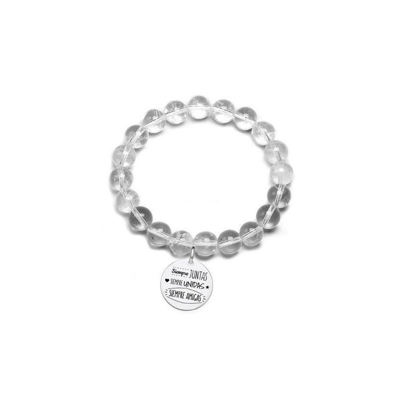 PULSERA PERSONALIZADA ZAMAK Y PIEDRAS NATURALES