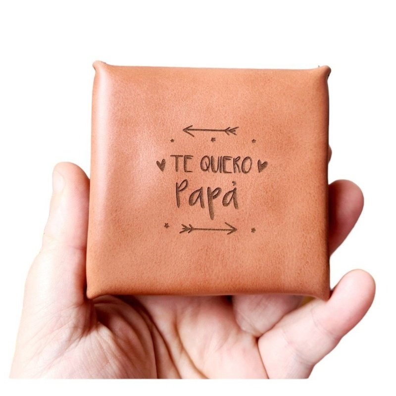 CARTERA DE CUERO PERSONALIZADA