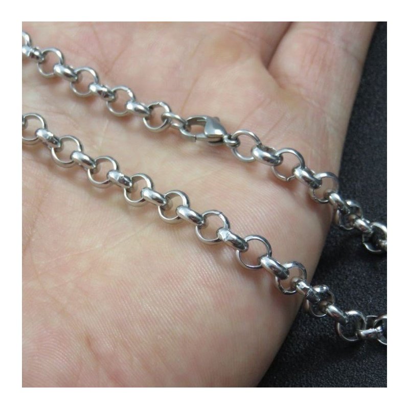 CORDÓN ROLO EN ACERO INOX, DOS MEDIDAS