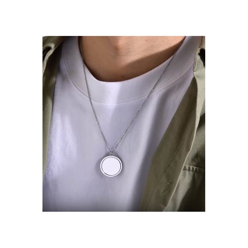 COLGANTE GIRATORIO PERSONALIZADO ACERO