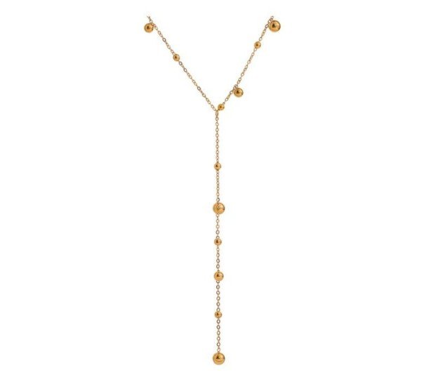 COLLAR GARGANTILLA WATERFALL, ACERO Y ORO WATERPROOF COLLAR GARGANTILLA WATERFALL, ACERO Y ORO WATERPROOF