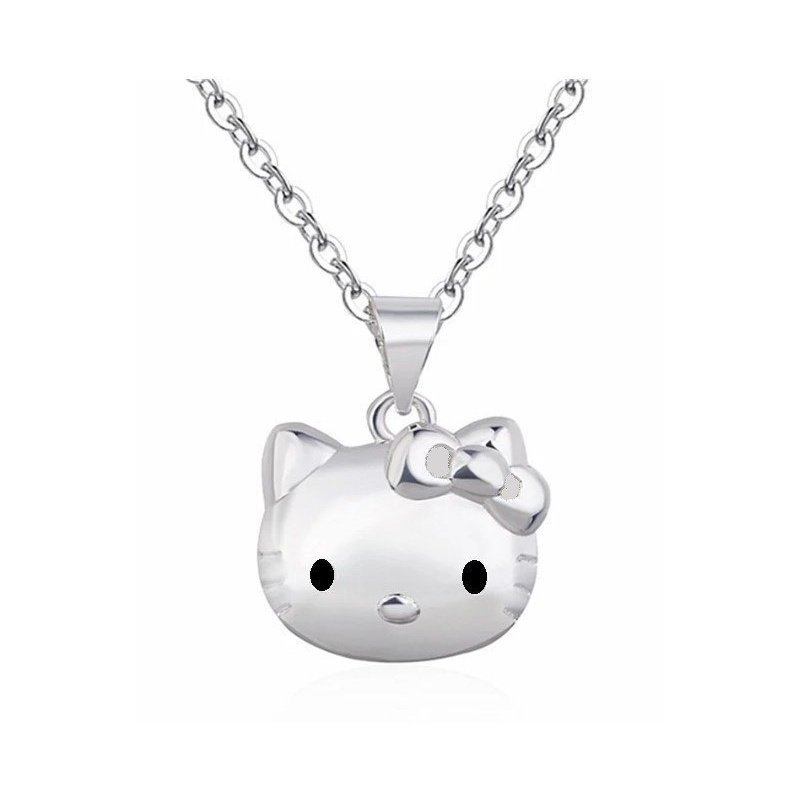 COLGANTE  "HELLO KITTY"  CON PLATA 925