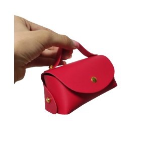 caja regalo bolsito rojo