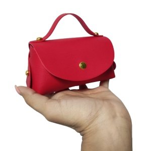 caja regalo bolso rojo