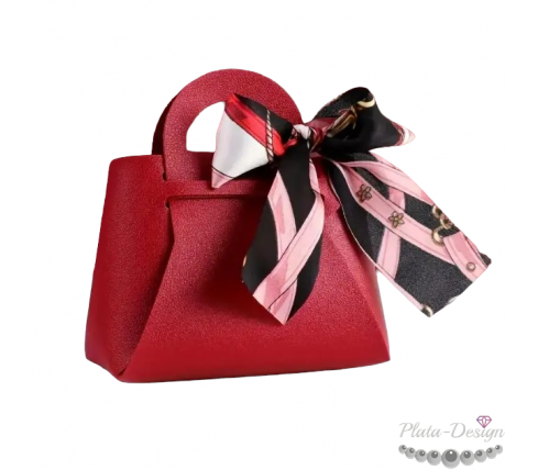 CAJA REGALO MINI BOLSO, VARIOS COLORES
