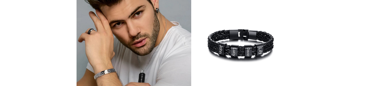 Pulseras para hombre ♥ Pulseras acero hombre baratas ♥ Joyas hombre